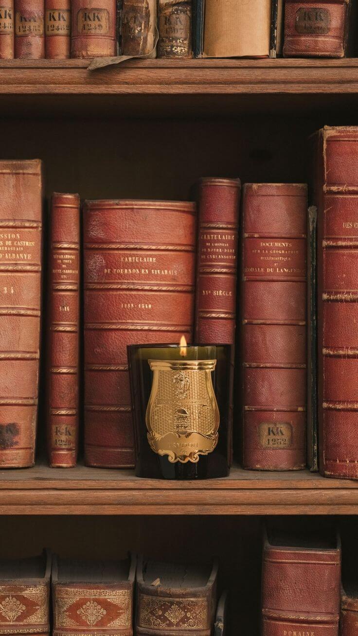 Świeca Sojowa "Wieczór w Bibliotece"